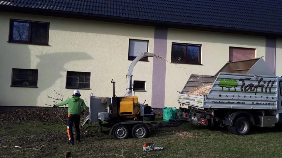 Häckseln vor Ort